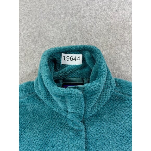 Patagonia Re-Tool 1/2 Snap Fleece Pullover (Women's Medium)‎ Green/Blue - Picture 4 of 12